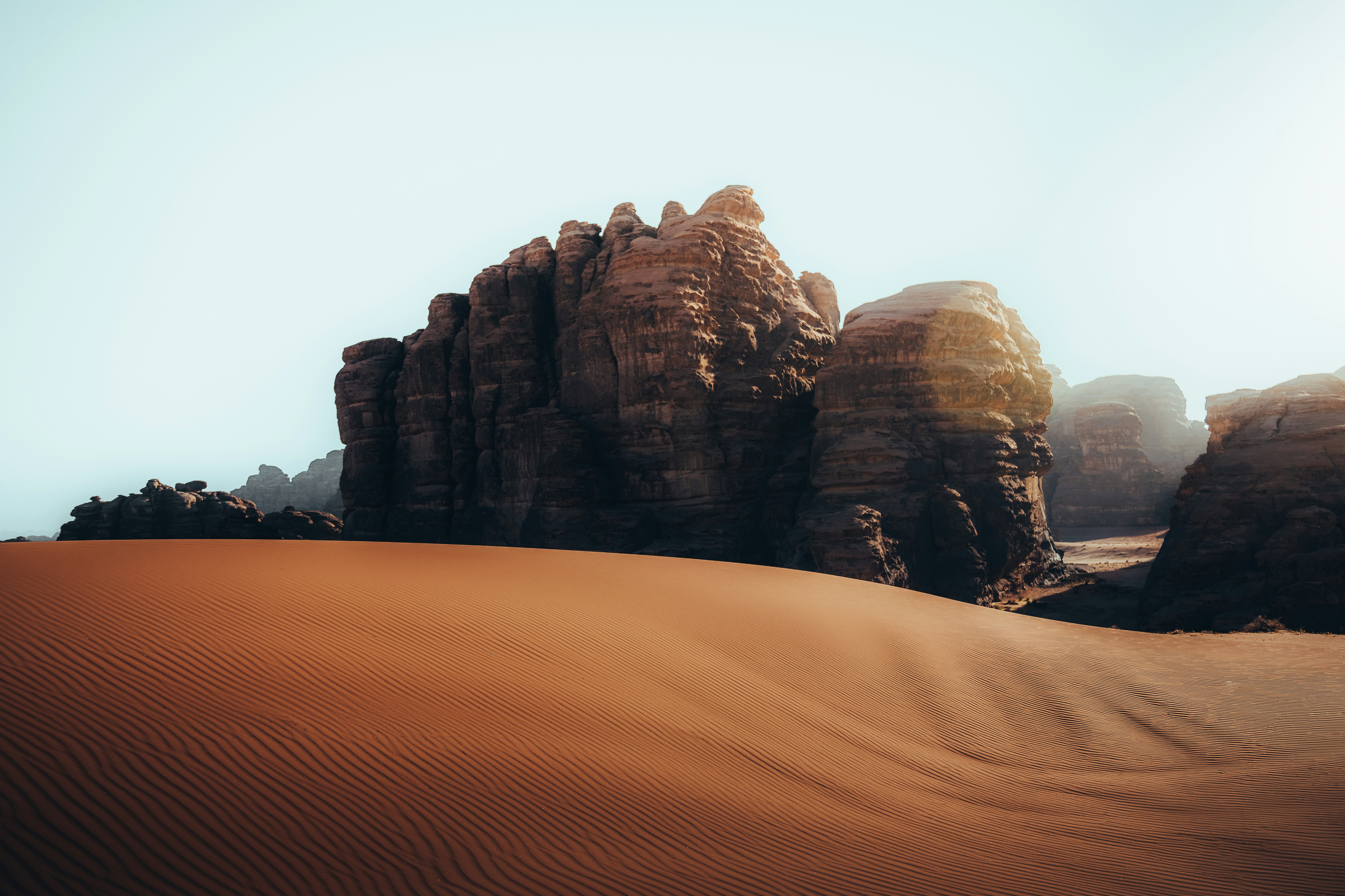 Hyundai Staria in Saudi Desert